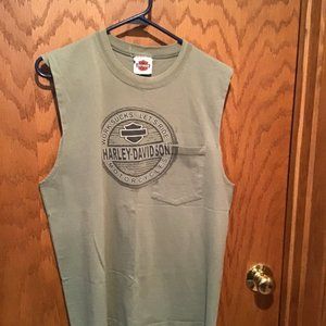 Men's sleeveless Harley Davidson shirt